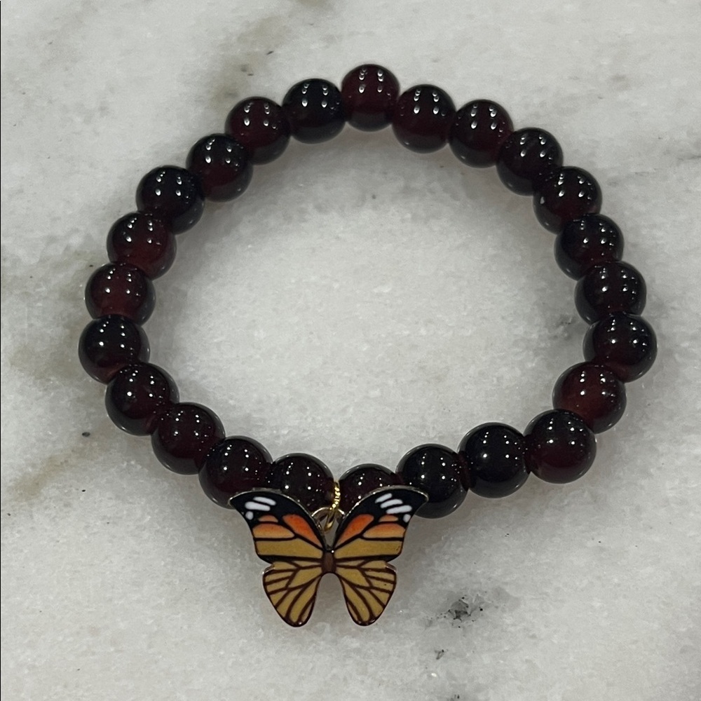 Elegant Butterfly Charm Bracelet
